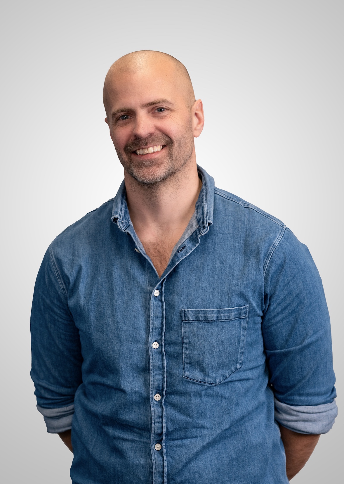 Porträtt på Andreas Johansson